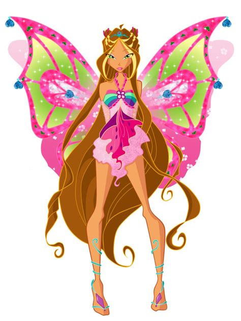 qual o poder da flora winx - winx club flora harmonix